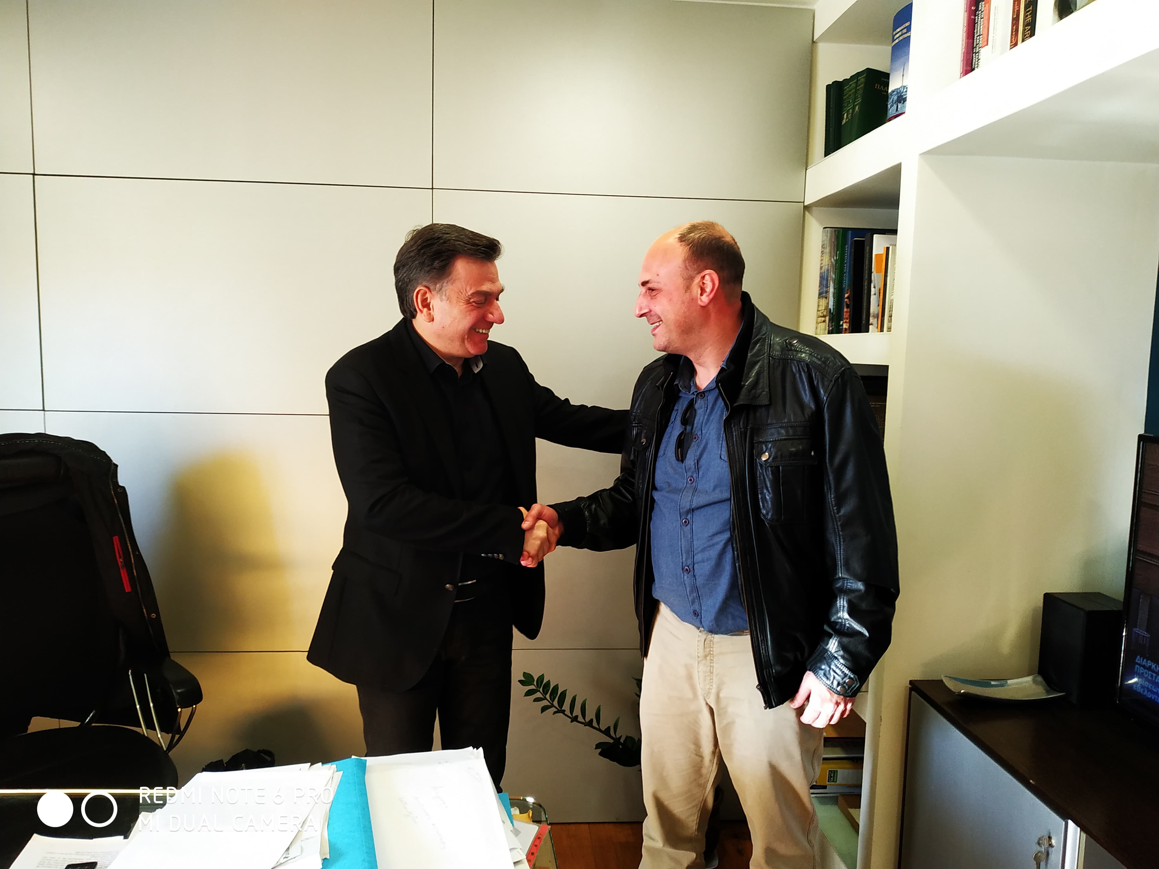 Δελτίο τύπου - Συνάντηση με τον Βουλευτή ΣΥ.ΡΙΖ.Α. Αιτωλοακαρνανίας κ. Θάνο Μωραΐτη.